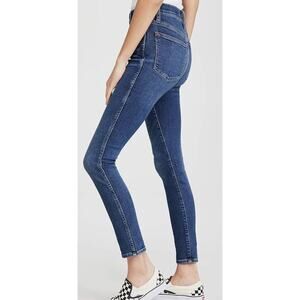 Madewell 10” high waisted skinny jeans, dark wash, excellent condition (sz 14)